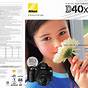 Nikon D40x Manual