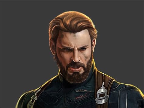 1024x768 Captain America Beard Avengers Endgame Wallpaper1024x768