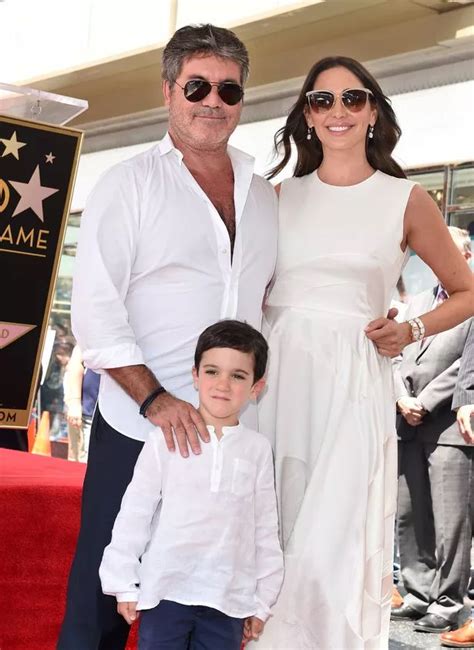 simon cowell reveals son eric s sweet role in proposal to lauren silverman ok magazine