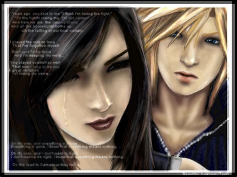 Cloud Strife And Tifa Lockhart By Teef On Deviantart