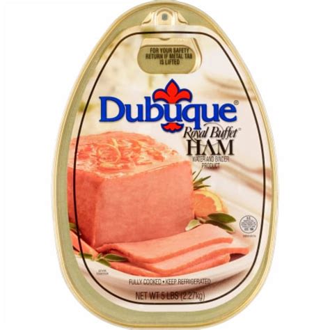 Dubuque Royal Buffet Canned Ham 5 Lb Ralphs