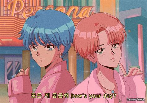 Download, share or upload your own one! If BTS Starred In A 90s Anime This Is What They Would Look Like - Koreaboo