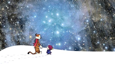 Calvin And Hobbes Winter Wallpaper