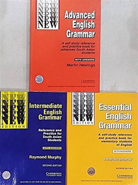 Cambridge Essential Intermediate Advanced English Grammar Combo