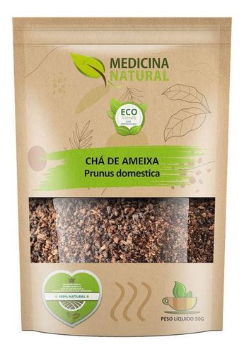 Chá De Ameixa Prunus Domestica Frutos Liofilizados 50g