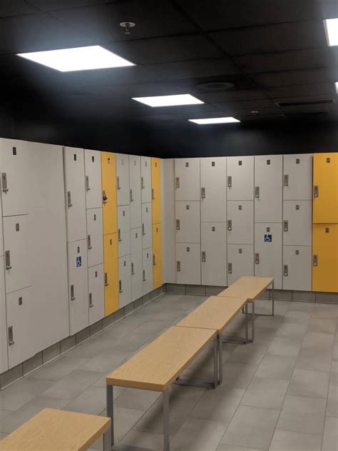 Our New Locker Rooms Are Open Plenty Of Lockers And Showers By