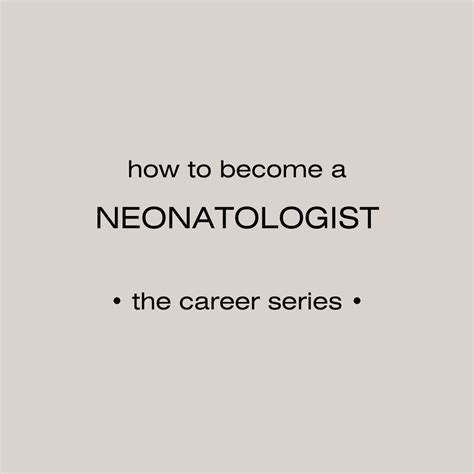 How To Become A Neonatologist Medpath