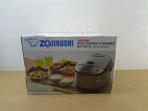 ZOJIRUSHI NS TSC18 10 Cup Micom Rice Cooker And Warmer 162 99 PicClick