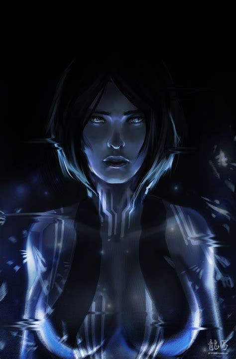 Cortana By Ryomaninja On Deviantart Master Chief And Cortana Halo