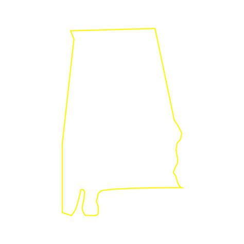 Alabama Map On White Background 8540513 Vector Art At Vecteezy