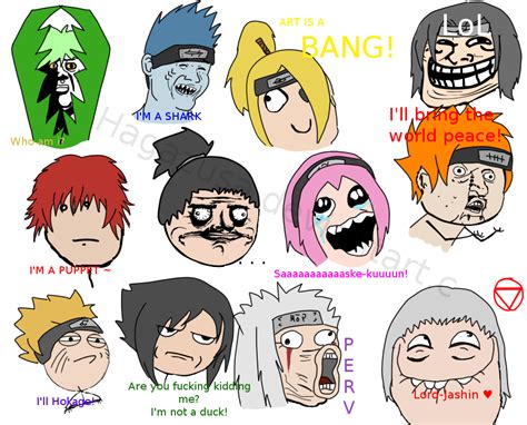 Rage Meme Naruto By Yamikuruku On Deviantart