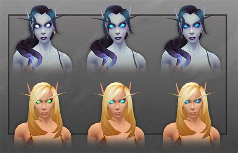 New Customization Options For Blood Elves And Void Elves In Shadowlands