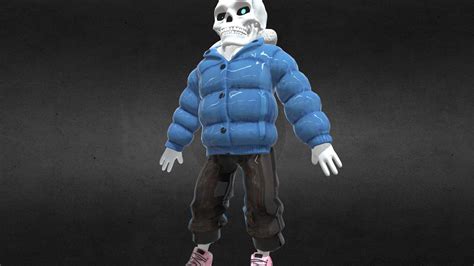 Sans Undertale Download Free 3d Model By 3dha Howtodrwcars