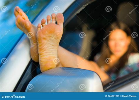 Woman Feet Out Car Window Stock Photos Free Royalty Free Stock Photos From Dreamstime
