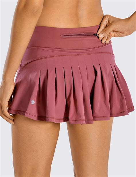 women s athletic tennis golf skirts pleated shorts sport skort with pocket ebay