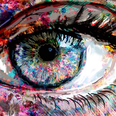 Eye Artwork Eye Art Print Eyes Painting Etsy Uk