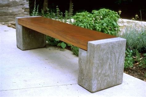 Concrete Garden Benches Foter Diy Garden Furniture Concrete Garden
