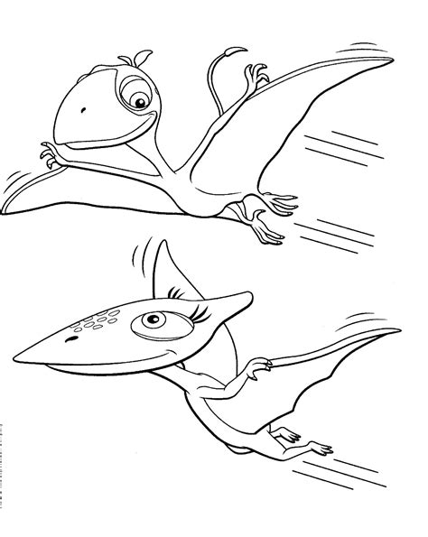 Dinosaur Train Free Printable Coloring Pages