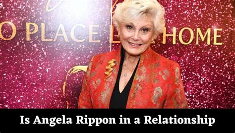 Is Angela Rippon In A Relationship