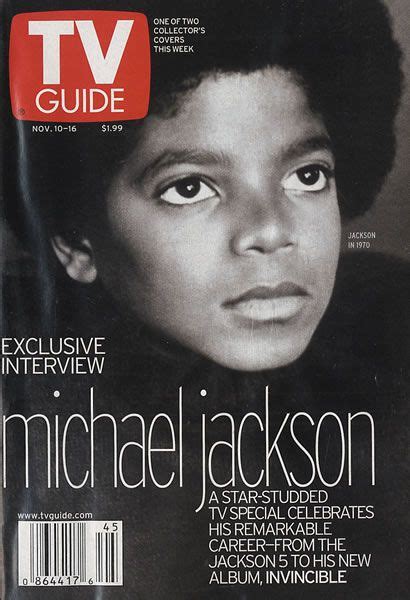 Michael Jacksontv Guide Set Of 2 With Collctors Covers Tv Guide