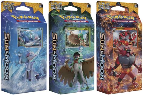$5.97 and other cards from pokemon theme deck exclusives. Pokemon Sun & Moon SM1 Theme Decks: Set of 3 - Pokemon ...