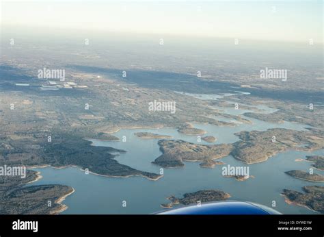 Aerial View Of Percy Priest Lake Nashville Tennessee Stock Photo Alamy