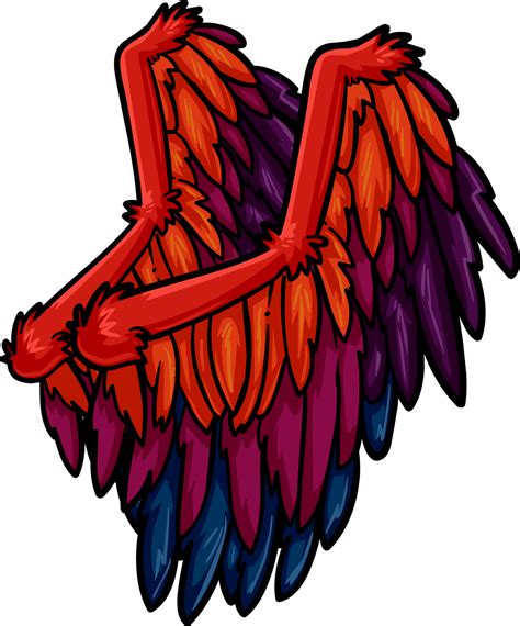 Phoenix Wings New Club Penguin Wiki Fandom