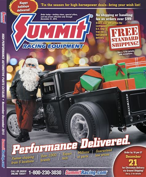 Summit Racing Equipment Catalog Covers By Lance Nemes At
