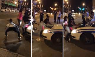 Police Officer Let Women Twerk On His Patrol Car Daily Mail Online