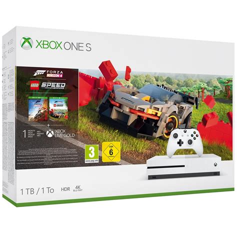 Microsoft Xbox One S 1tb Forza Horizon 4 Lego Speed Champions