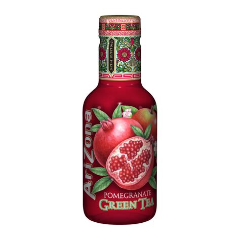 Arizona Pomegranate Green Tea Taste Merchants