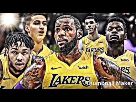 They play in the pacific division of the western conference in the national basketball association (nba). Lakers 2018-19 Roster Right now - YouTube