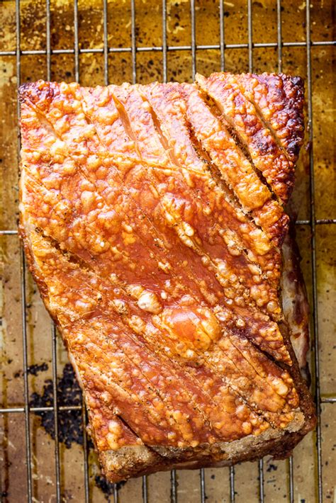 It is worthwhile trying to prepare them yourself as it is delicious and great as a party dish; Salt and pepper pork belly with perfect crispy crackling ...