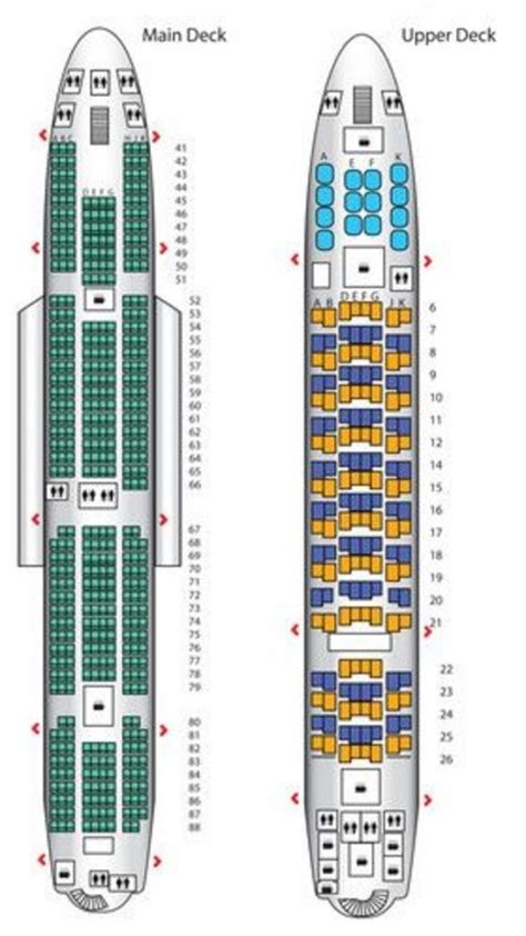 √ Airbus A380 Singapore Airlines Seating Plan Popular Century