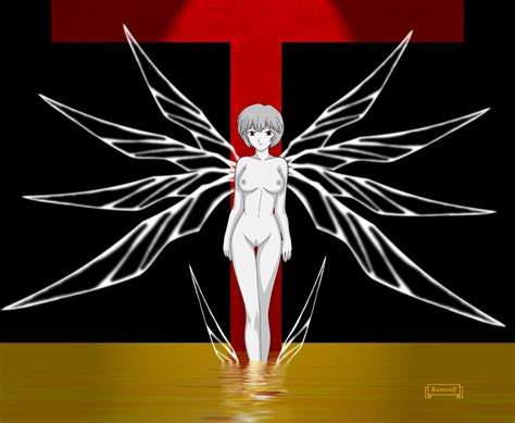 Rule 34 Lilith Ayanami Rei Medium Breasts Neon Genesis Evangelion Ranwolf Rei Ayanami Tagme