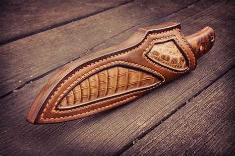 Pin By Sarah Ann On Knife Sheaths Custom Leather Holsters Leather