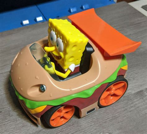 2015 Krabby Patty Wagon Rc Car No Remote Spongebob Squarepants Burger