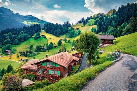 Wengen Swiss Alpine Village In Switzerland1 Living Nomads Travel