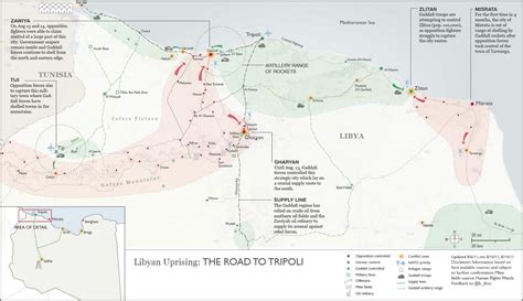 Geographic Travels Libya War Maps The Eighth Post More Battle Of