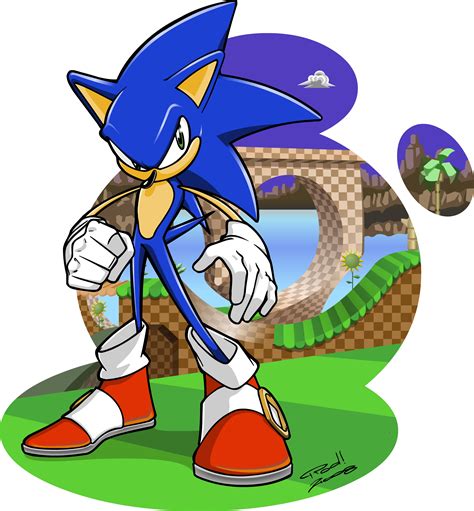 Sonic The Hedgehog Sonic Dibujos