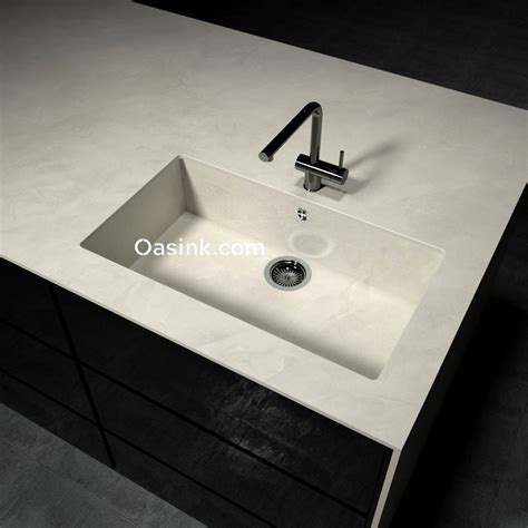 Dekton Argentium Sink Sa Caleta Model Oasink Integrated Sinks