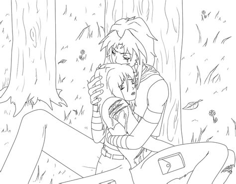 Coloring Pages Of Anime Couples At Free