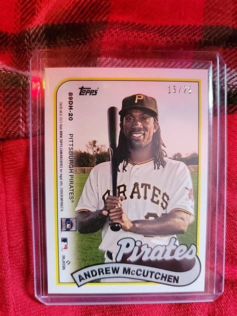 2023 Topps Archives Roberto Clemente Andrew Mccutchen Doubleheaders Red 25 Ebay