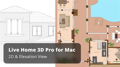 Live Home 3d Pro Intro 2d And Elevation View Youtube
