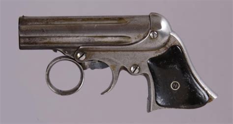 Remington Mdl Elliot Derringer Cal 22 Sn846pepperbox 5 Shot Pistol