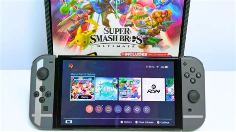 Nintendo Switch Oled Super Smash Bros Bundle Unboxing And Comparison Youtube