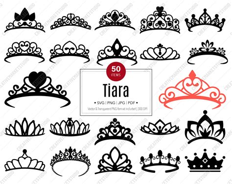 Royal Crown Svg Princess Tiara Svg Queen Crown Princess Crown For