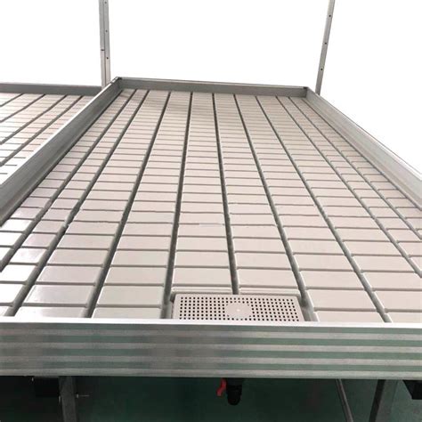 Eco Farm Flood Tray Hydroponic Rolling Benches And Drain Table