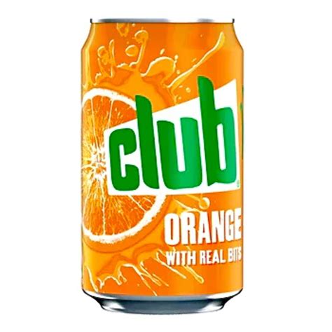 Club Orange Soda Uk 330ml