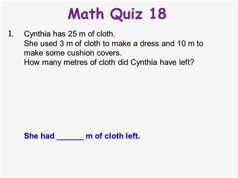 Bgps P2 6 2014 Math Quiz 18